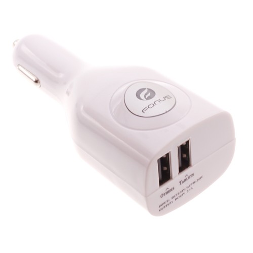 Car home charger - car, 2-port